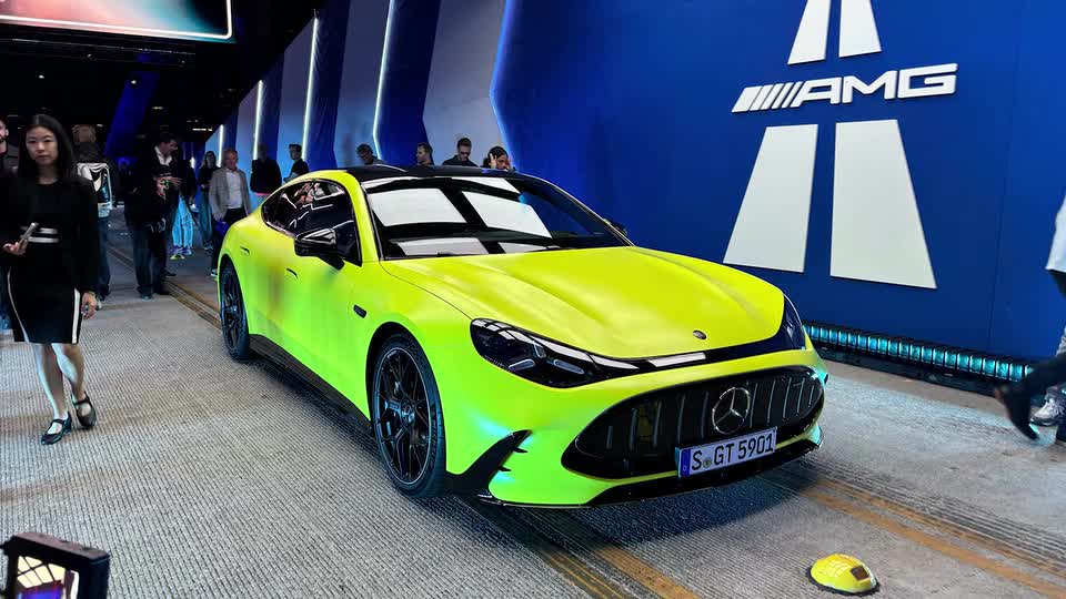 First Shift: Mercedes-AMG’s electric GT 4-door