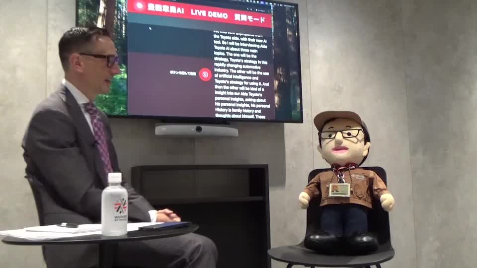 Automotive News Video | Akio Toyoda AI avatar Interview