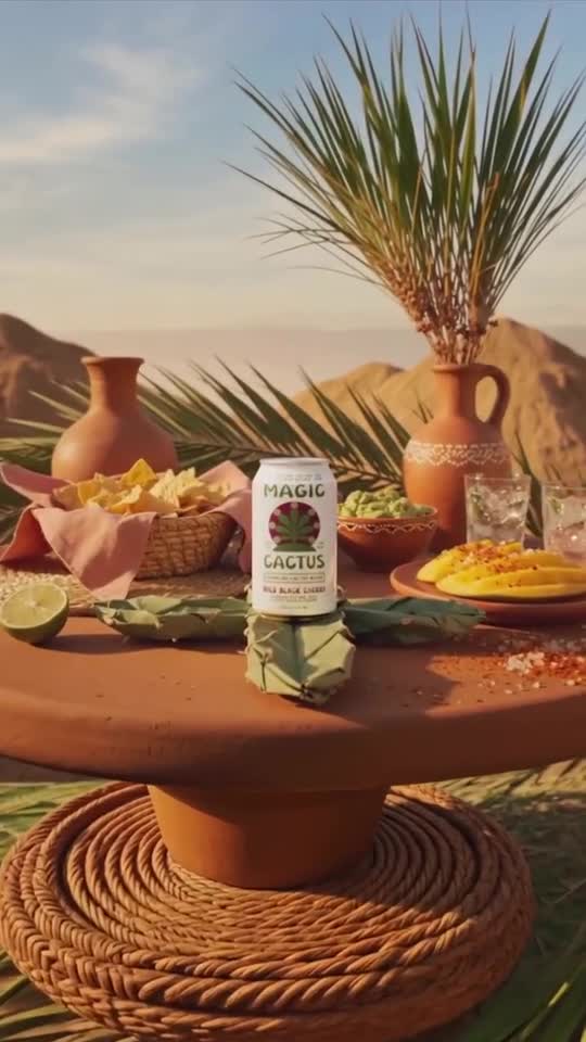AI ad of the week: Magic Cactus' splashy social videos - Ad Age